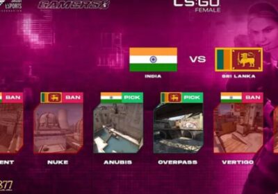 ทีม csgo หญิง ของอินเดียเอาชนะศรีลังกาเพื่อเข้ารอบชิงแชมป์เอเชีย